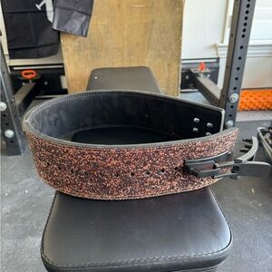 Glitter Brown Weightlifting Belt NWOT